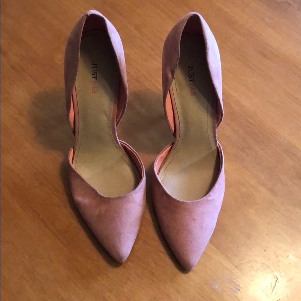 JustFab Women’s Size 8 3” Heels